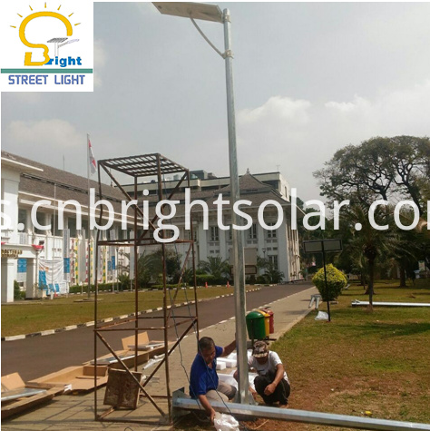 Luz de calle solar todo en uno de 50 vatios 50W All In One Solar Street Light
